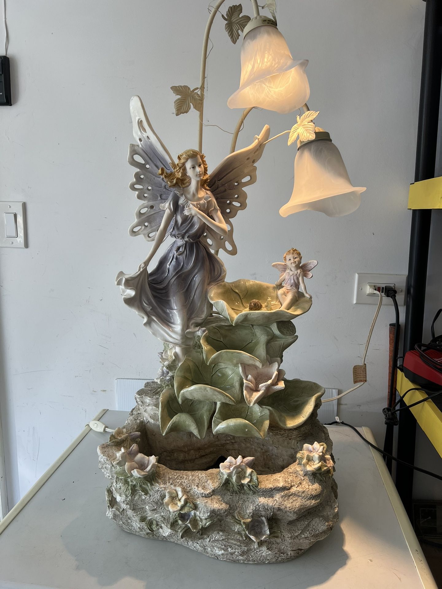 Table Fountain With Lights.