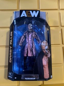 AEW Darby Allin w/ Pink Coat Wrestling Action Figure
