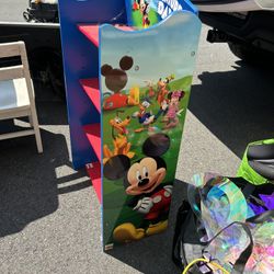 Children’s Small Bookshelf Mickey Mouse 