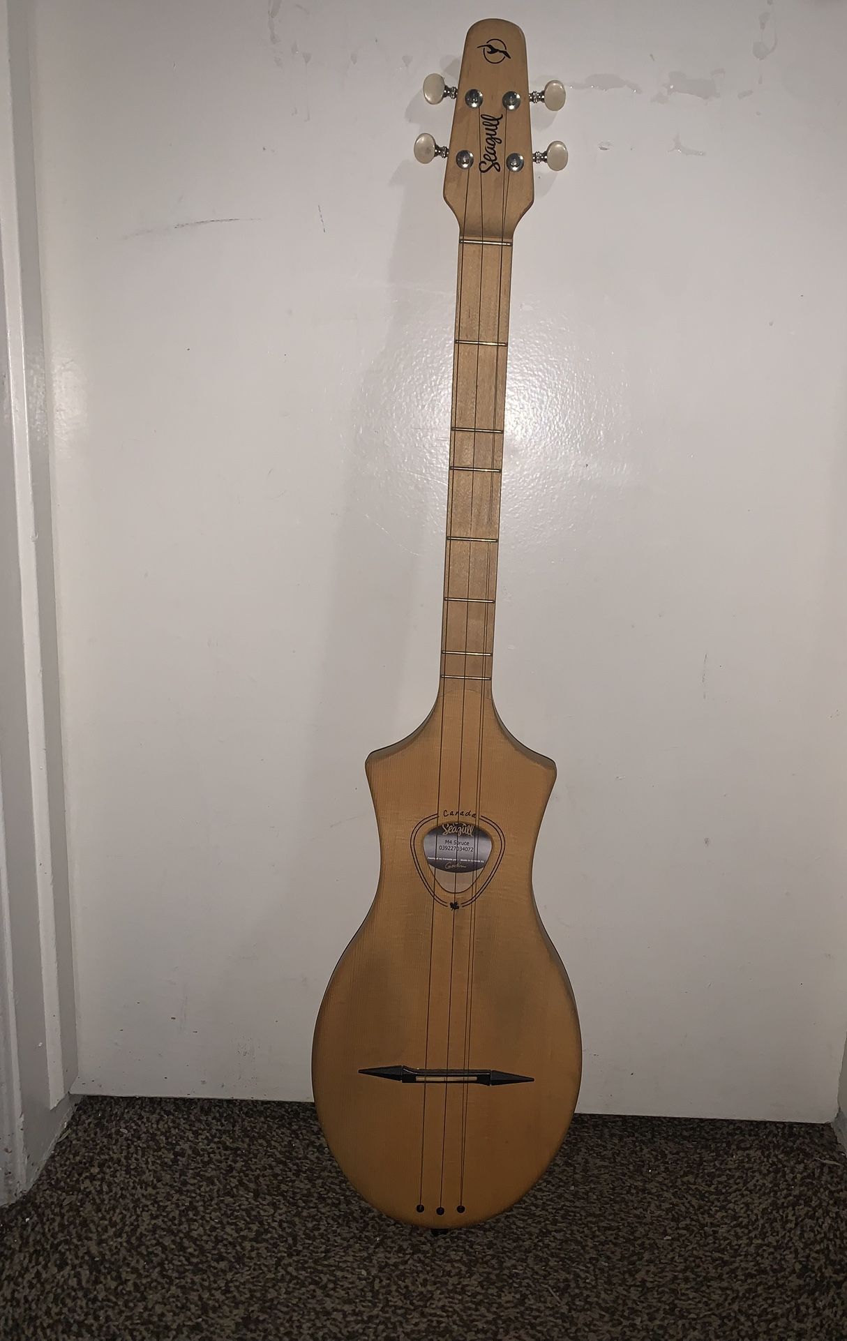 Seagull Merlin Mahogany SG Dulcimer Guitar M4