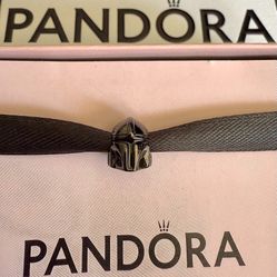 Pandora Star Wars Mandalorian Helmet Charm 