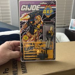 Rare Australian GI Joe Mace DEF