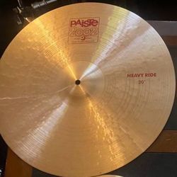 Like New 20” Paiste 2002  Heavy Ride Cymbal