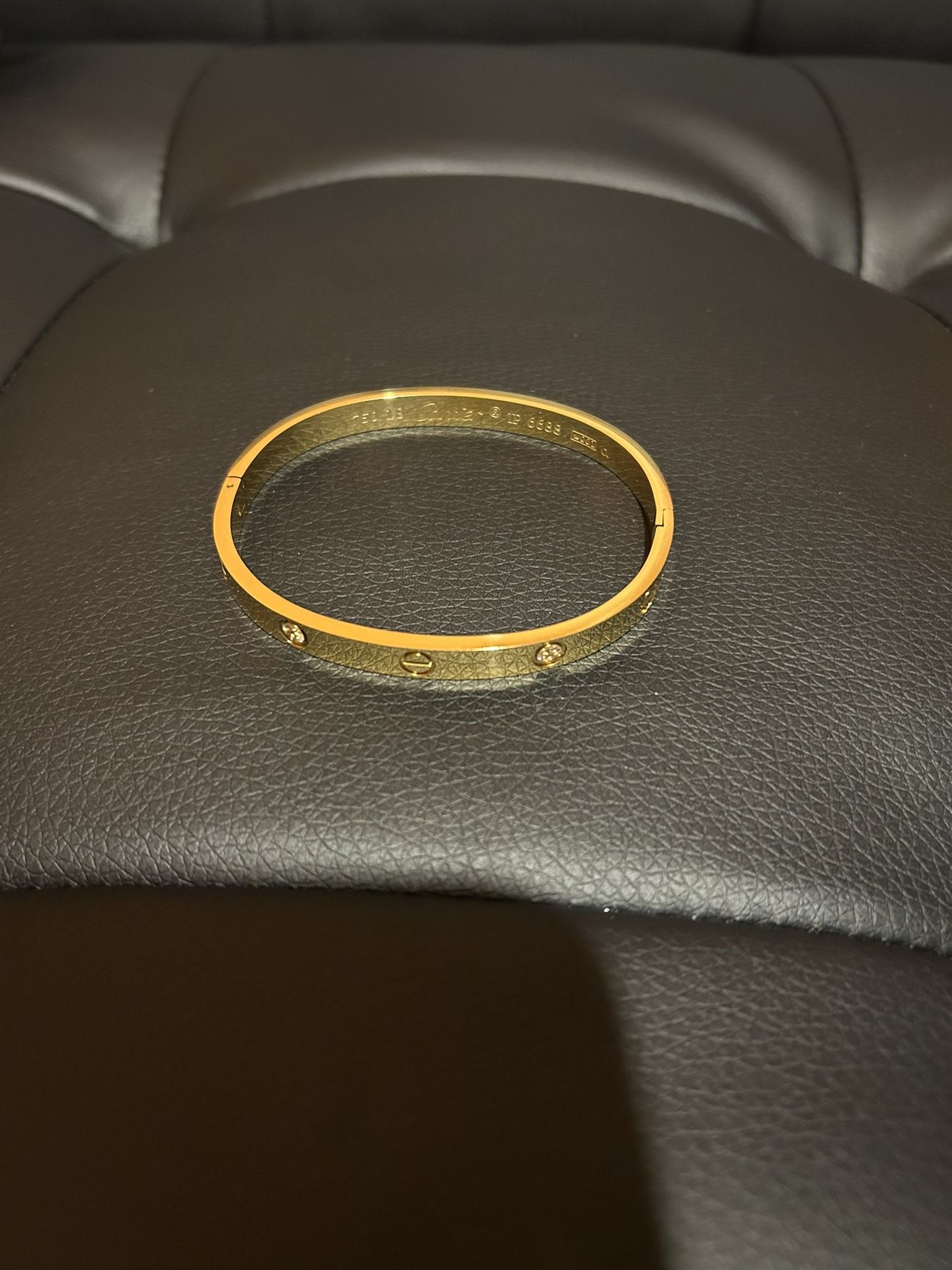Cartier Bracelet 18k Gold Plated