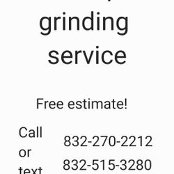 Stump Grinding 