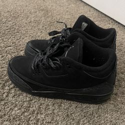 Air Jordan Kids 3 Retro Black 