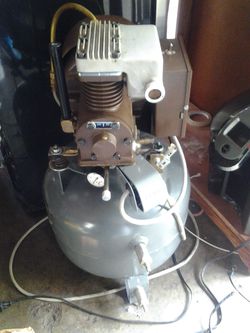 Vintage Dentistry air compressor