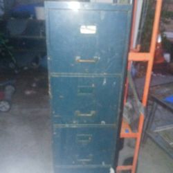 Antique File Cabinet 