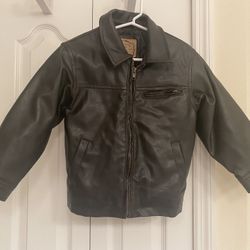 All Leather Boys Jacket Sz3-4