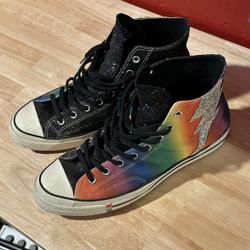 Converse Chuck 70 Hi Pride Shimmering Black Rainbow