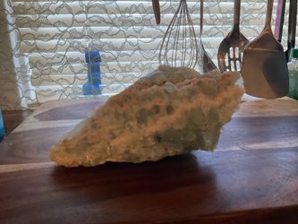 Huge beautiful blue crystal
