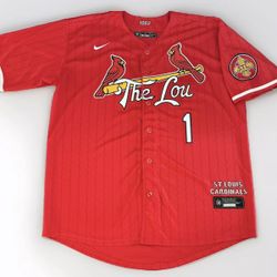 2XL 3XL 4XL 5XL Ozzie Smith Jerseys - St Louis Cardinals City Connect