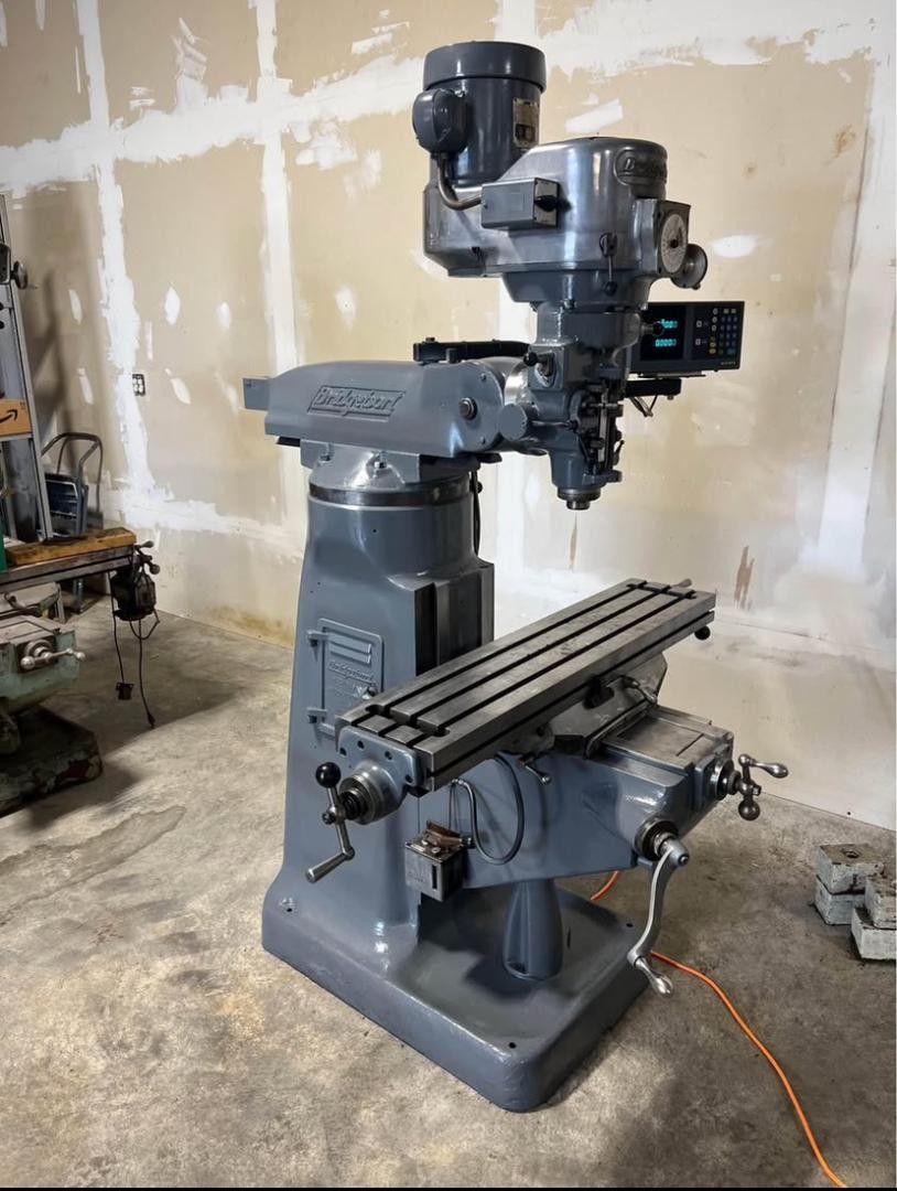 Bridgeport Mill-42"table