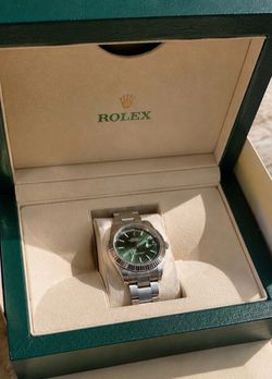 Rolex oyster datejust watch
