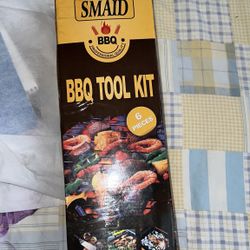 bbq tooo kit 6 pieces