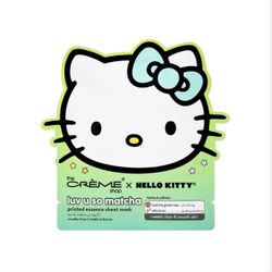 Creme Hello Kitty Matcha Sheet Mask $4