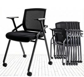 10 Pack Stackable Conference Room Chairs (HN)