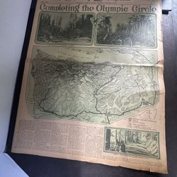 Antique 1925 Sunday Oregonian Auto Section Vintage Cars Portland Oregon