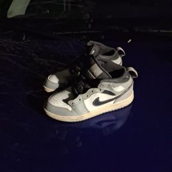 Jordan 1 Mid LT Smoke Grey White Anthracite