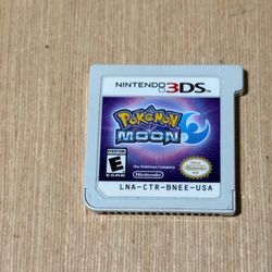 Pokémon Moon Nintendo 3DS Cartridge Only Authentic TESTED GOOD Read Info Blw!!