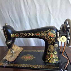 Antique "Singer" sewing machine