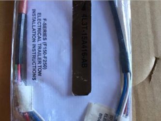 Electrical Trailer Tow Installation Instructions F-Series 150 - vayate -