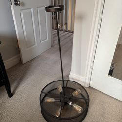 5-Light Ceiling Mounted Industrial Fixture