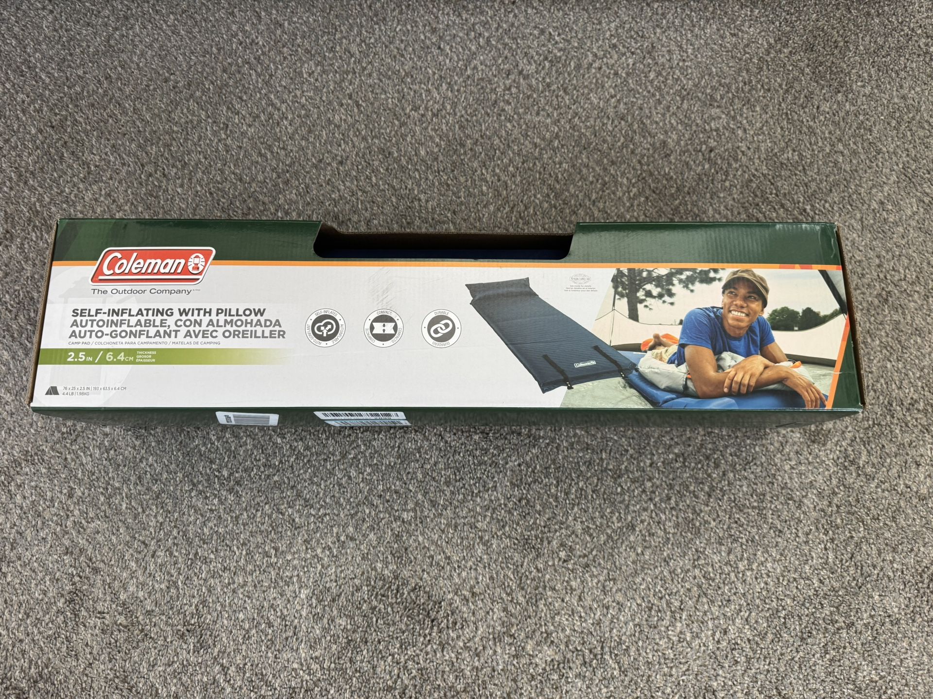 Coleman Sleeping Pad With Pillow