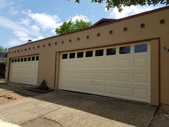 16x7 garage door with windows