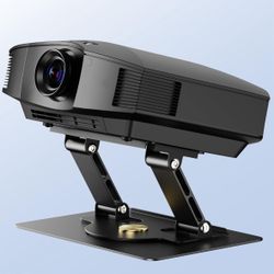 UYI Projector Stand - 35 Lbs Load Capacity Projector Mount, 360° Rotatable & Foldable Projector Stand Table, 180° Adjustable, Carbon Steel Constructio