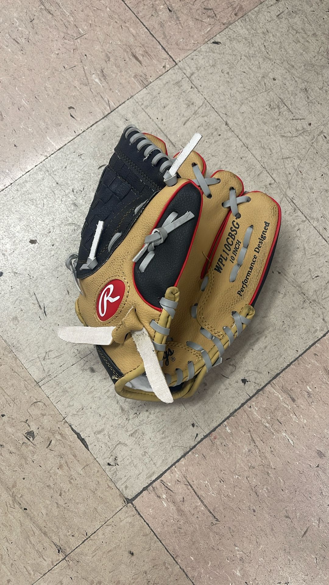 Kids 10 Inch Left Handed Baseball Glove