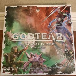 GodTear: Eternal Glade Starter Set Board Game with 12 Detailed Miniatures, Tabletop Combat Game (2 Players)