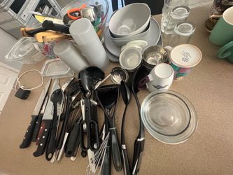 Offer pick up trastes cocina Mixed Kitchen Utensils and Cookware Lot