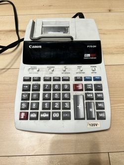 Canon P170-DH Vintage Calculator 