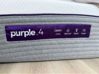 Purple 4 King like new Mattress