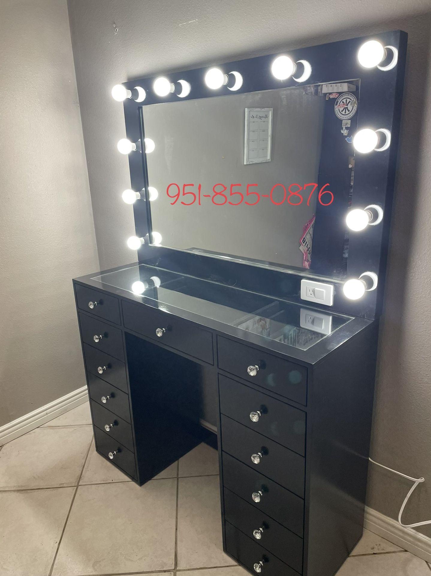 New Black Makeup Vanity Sets In Stock