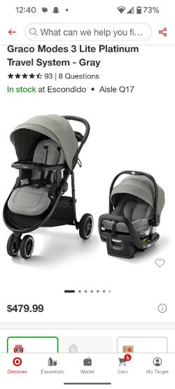 Graco platinum stroller and seat set, like new. Only used a few times and has been in the garage