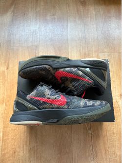 Kobe 6 Italian Camo Protro Men’s size 11