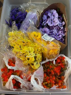 🌺🌼🌸💐 LOT of Various Artificial Flowers! 🌸🌼🌺💐