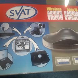 SVAT GX3000 Wireless Four Channel Analog Audio/Video Sender and Receiver