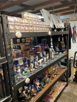 Huge Giant Autographed sale Bobbleheads,Baseballs, Jerseys, Photos, Pops, framed photos, bat, mini helmets, cleats