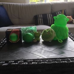 Vibrant, cute, green Toys