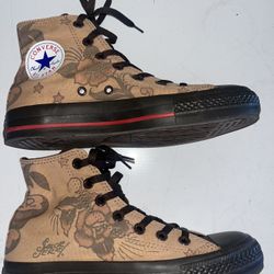 Converse Chuck Taylor All Star Hi Top Sailor Jerry Tan/Chocolate Shoes Woman’s 7 Men’s 5