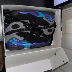 Jordan 8 Retro Aqua Size 10.5 Men New 