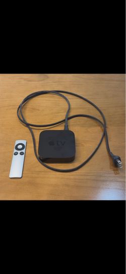 Apple TV (3rd Generation) with Remote and Power Cable