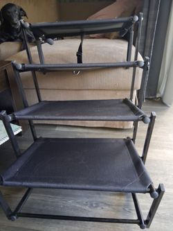 Collapsible pet stairs