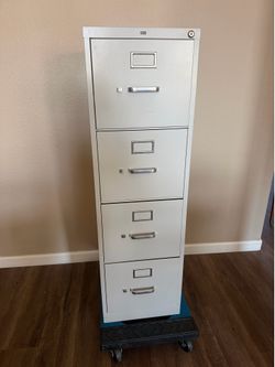 4 Drawer File Cabinet