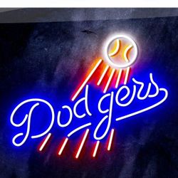 LA Dodgers Led Neon Sign 22" x 19"