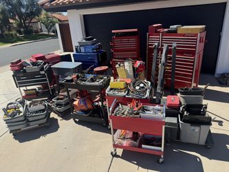 Mechanic Tools - Storage Unit from old Mercedes shop