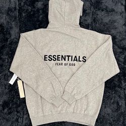 Essentials hoodie Dark oat